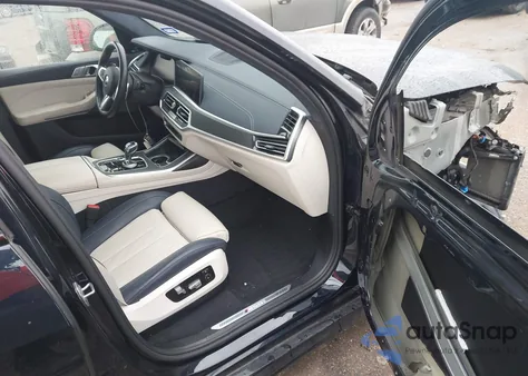 2022 BMW X7 M50I z USA, uszkodzony, nr VIN 5UXCX6C06N9L31142